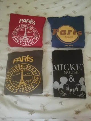 Lote Sudaderas 4 unidades Nuevas