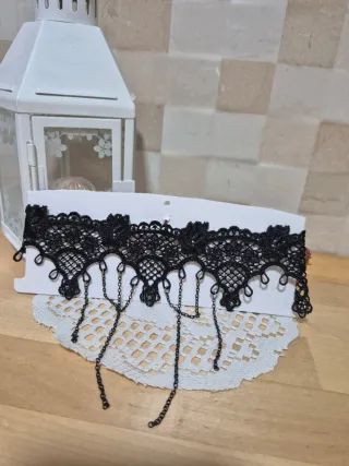 Gargantilla Negra estilo Gótico