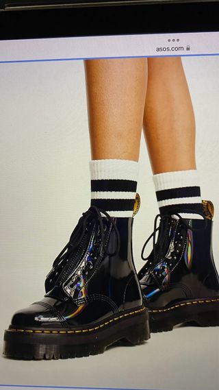 Botas Dr. Martens Rainbow Negras Talla 39