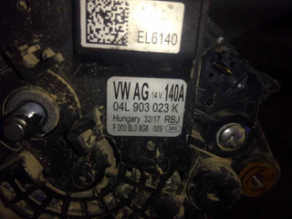 ALTERNADOR VOLKSWAGEN T-ROC Advance | 09.17 - 12.