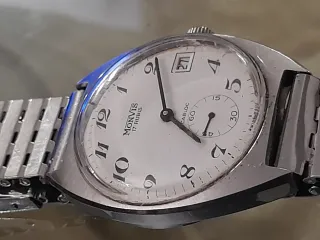 Orologio Monvis Vintage Argento Bianco