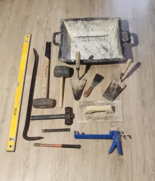 Material de construcción, albañilería, obra