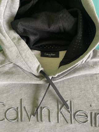 Sudadera Calvin Klein Gris Talla S