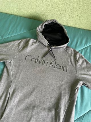 Sudadera Calvin Klein Gris Talla S
