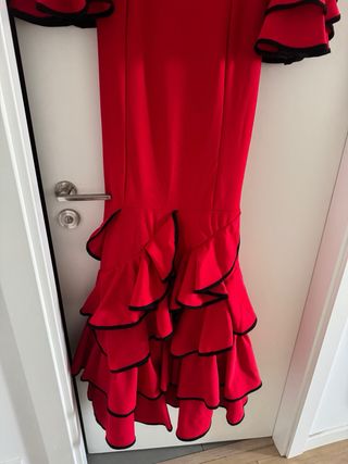 Vestido Flamenca Rojo