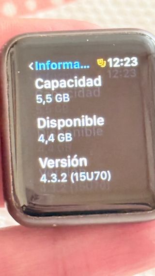 Apple Watch 38mm Serie 1 Plata