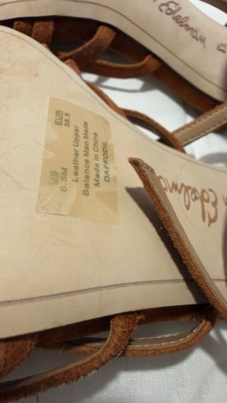 Sandalias Sam Edelman de ante – Talla 38,5 (EU)