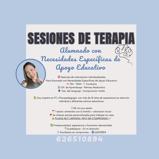 Sesiones de Terapia ACNEAE individualizadas.