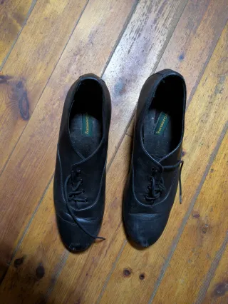 Zapatos Flamenco Roberto Garrudo Negros