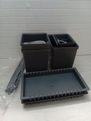 Elletipi PTC28 - Reciclaje 4 cubos