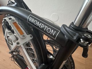 Bicicleta pieghevole Brompton (Nera)