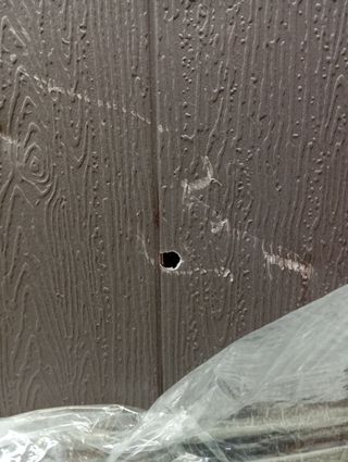 Mesa plegable marrón 180 x 74cm