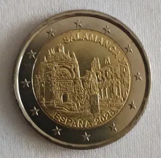 Moneda 2€ Salamanca España 2025 sin circular