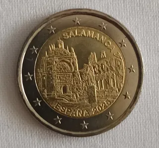 Moneda 2€ Salamanca España 2025 sin circular