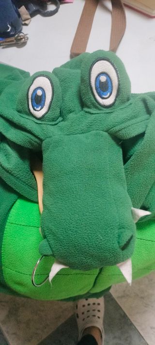 Disfraz Dinosaurio Verde Talla XS