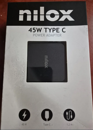 Cargador Nilox 45W Tipo C