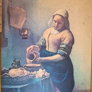 Quadro Decorativo - A Leiteira Vermeer