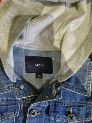 Chaqueta vaquera con capucha - Talla 12 años