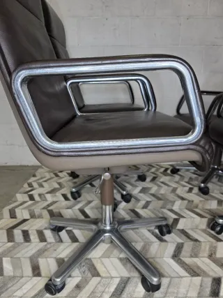 Sillas diseño años 70 Wilkhahn Delta 2000 marron