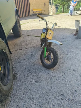 Minimoto antigua Mecatecno