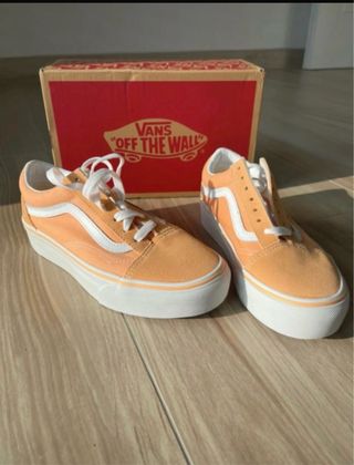 Vans Old Skool Platform Arancione Pesca