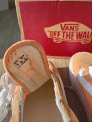 Vans Old Skool Platform Arancione Pesca