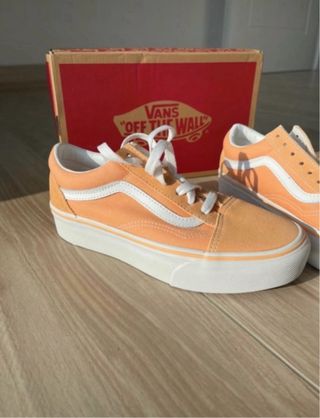 Vans Old Skool Platform Arancione Pesca