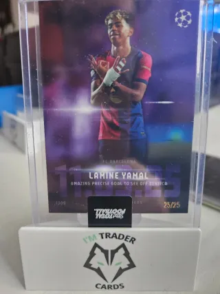 Lamine Yamal 25/25 Topps Barcelona