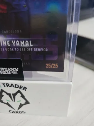 Lamine Yamal 25/25 Topps Barcelona
