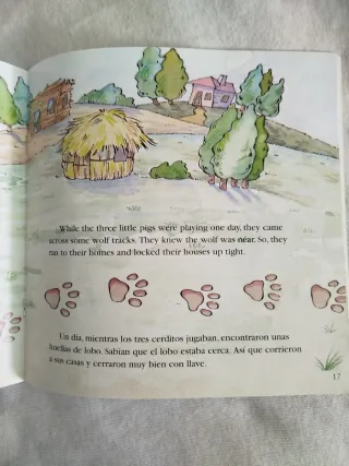 Cuento Bilingüe Los tres cerditos