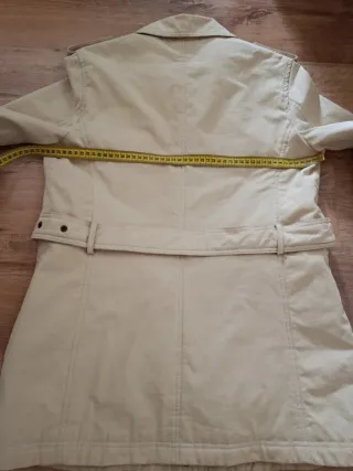 Gabardina Wild Country Beige Talla L Mujer