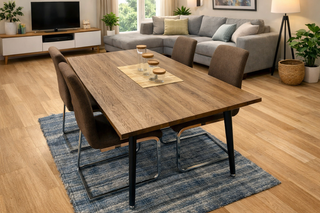 Mesa de comedor Bergen Madera y Metal