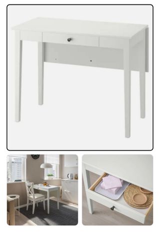 Mesa plegable IKEA IDANÄS blanca