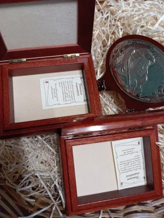 Set 2 cofanetti e quadretto Femiana