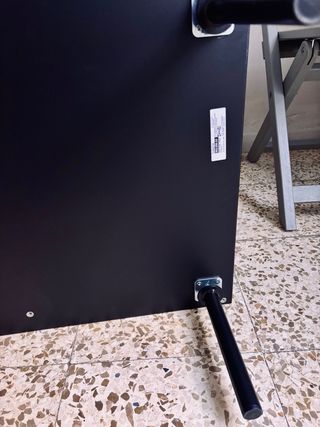 Mesa auxiliar baja IKEA Tunsta negra