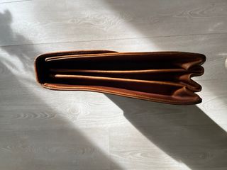 Maletín Lotusse Piel Marrón Vintage