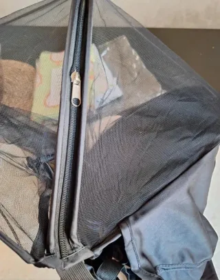 Mosquitera para coche de bebé negra