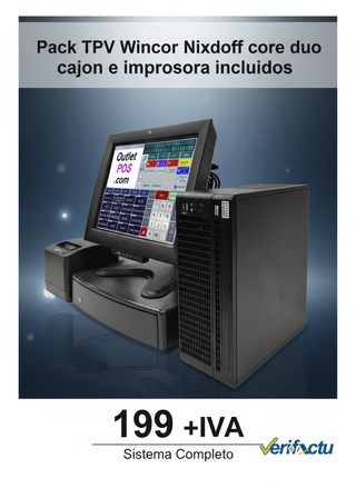 TPV Wincor Nixdorf Completo con Cajón e Impresora