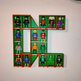 Espositore Playmobil Personaggi DC Comics