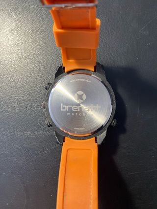 Reloj Brenatt Naranja y Negro