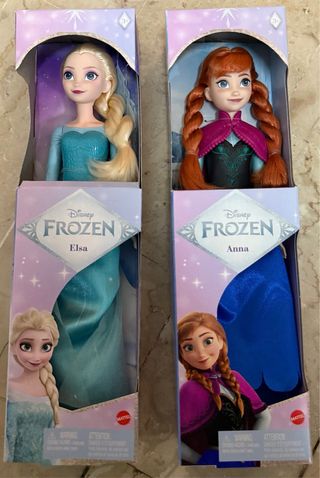 Bambole Frozen Elsa e Anna Disney