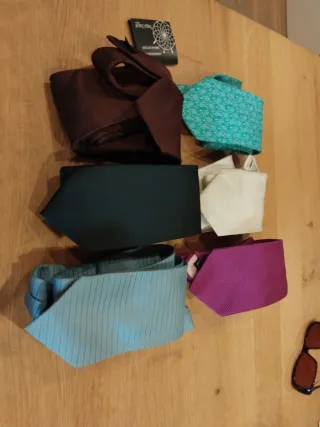 Lote de corbatas de vestir