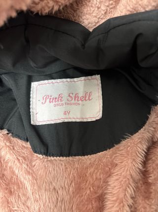 Capotto bambina nero con cappuccio