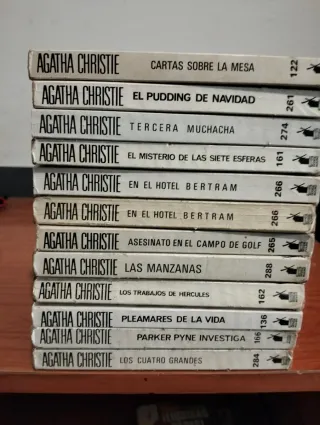 Lote 12 Novelas Agatha Christie (Español)