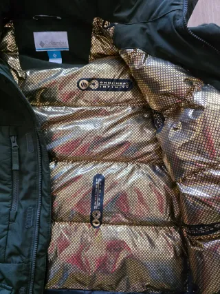 Giubbotto Columbia Uomo Taglia M Verde