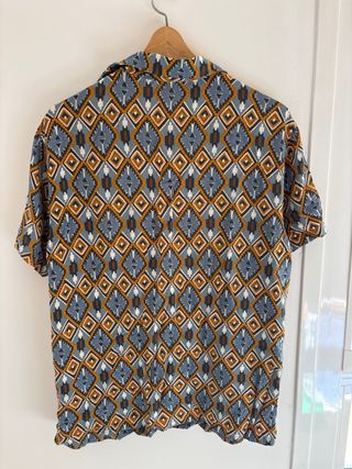 Camisa Estampada Manga Corta