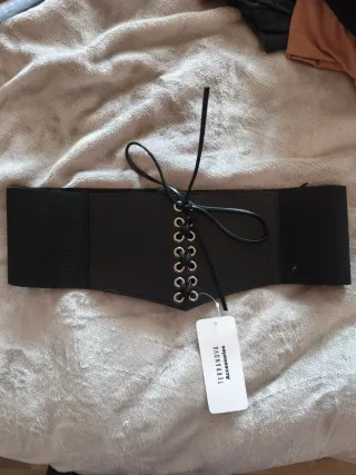 Cintura corsetto Terranova nera misura 85 cm