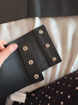 Cintura corsetto Terranova nera misura 85 cm