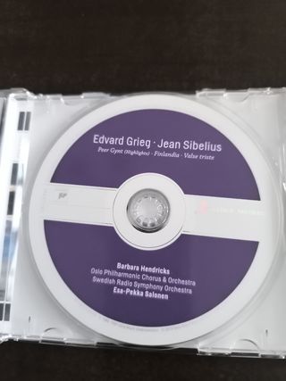 CD Edvard Grieg & Jean Sibelius