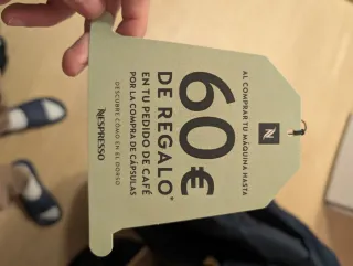 Cafetera Nespresso Krups + BONO 60€